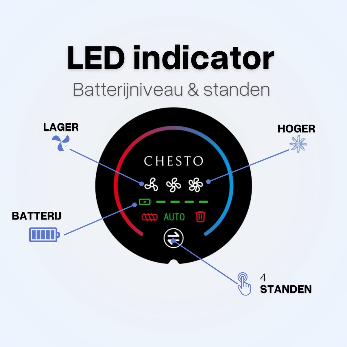 Chesto T1 Steelstofzuiger 400W – 35.000 Pa, 2 kg thumbnail 5