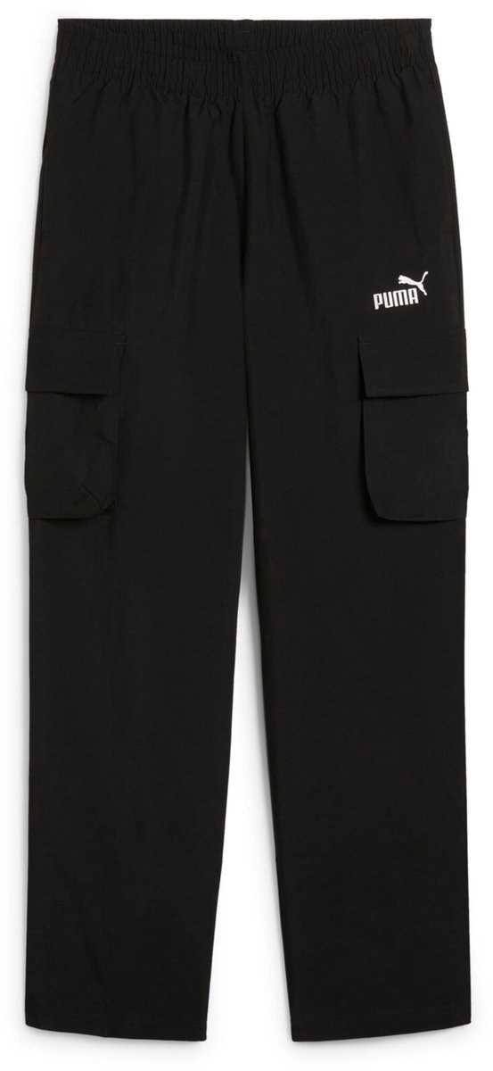 Cargo broek voor kinderen Puma ESS No. 1 Zwart
