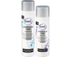 Balea Professional Molecular Care Set - Shampoo & Conditioner | 1x250ml 1x 200ml - Intensieve Herstelverzorging - Voor Beschadigd & Gestrest Haar