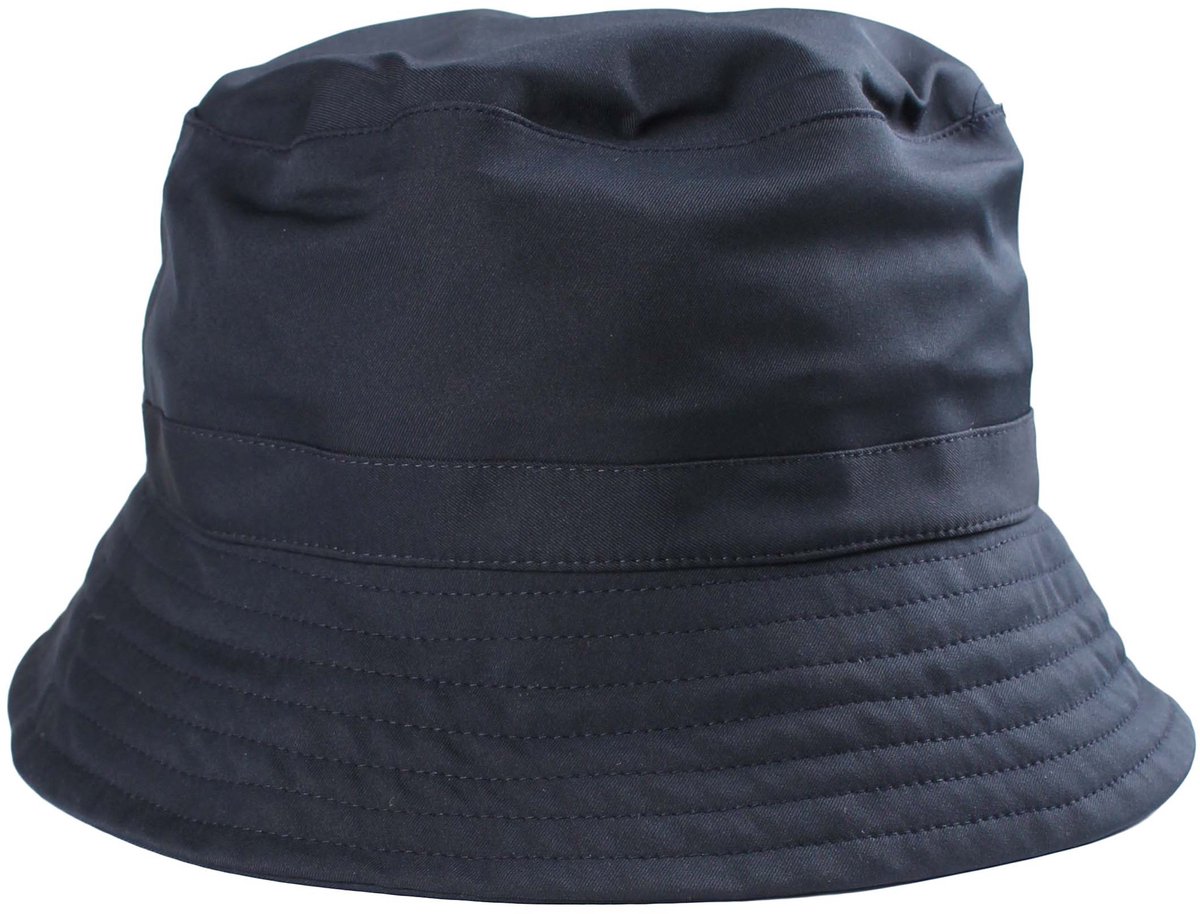 Donkerblauwe regenhoed / Bucket Hat van Danefae