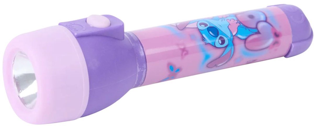 Lilo & Stitch Zaklamp – Vrolijk Design – Lilo & Stitch Figuren – Kinderzaklamp voor Avonturen in het Donker – Ideaal voor Bedtijd, Logeerpartijtjes en Kamperen – Lichtgewicht, Stevig en Eenvoudig te Gebruiken – Perfect Cadeau voor Fans
