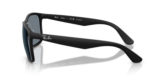 Ray Ban - Matte Black - Blue Chromance — afbeelding 3