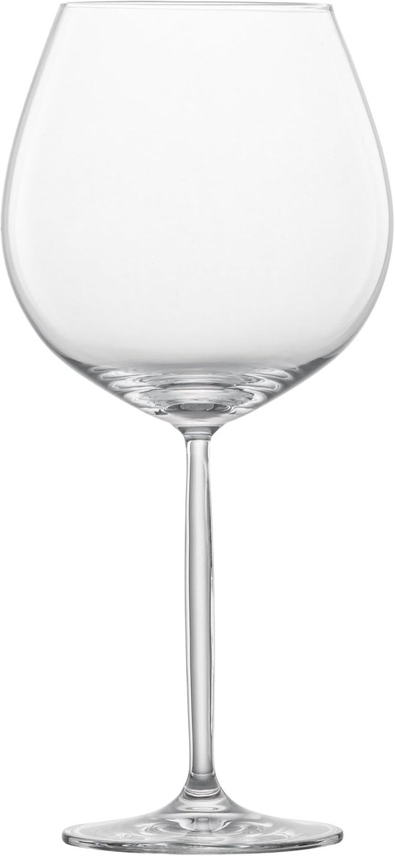 Rode wijnglas Burgundundy Pokal Muse (set van 4), bolle bordeauxglazen voor rode wijn, vaatwasmachinebestendige Tritan-kristalglazen