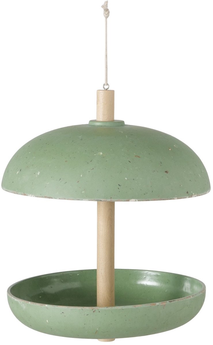 Boltze - Vogelvoederstation - Voederplek - Vogelhuis - Bamboe - Lichtroen - Hanger