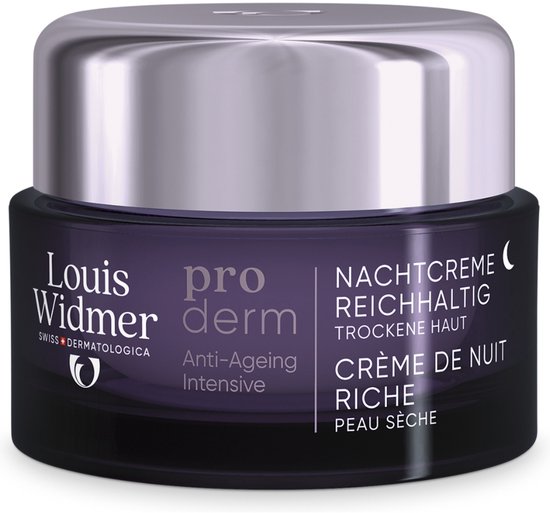 Louis Widmer Proderm Nachtcrème Rijke Textuur Licht Geparfumeerd