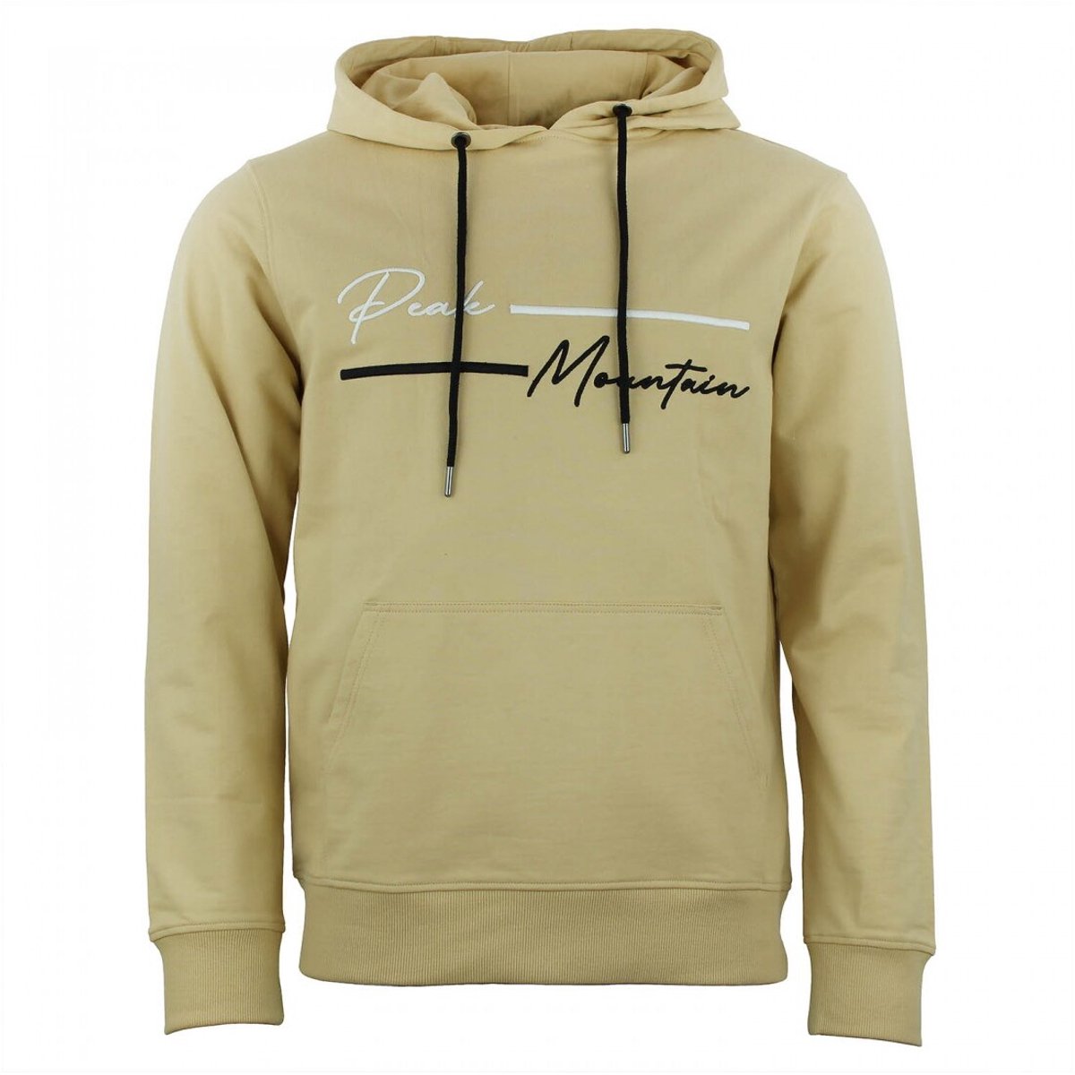 Katoenen sweatshirt Peak Mountain French Terry Beige