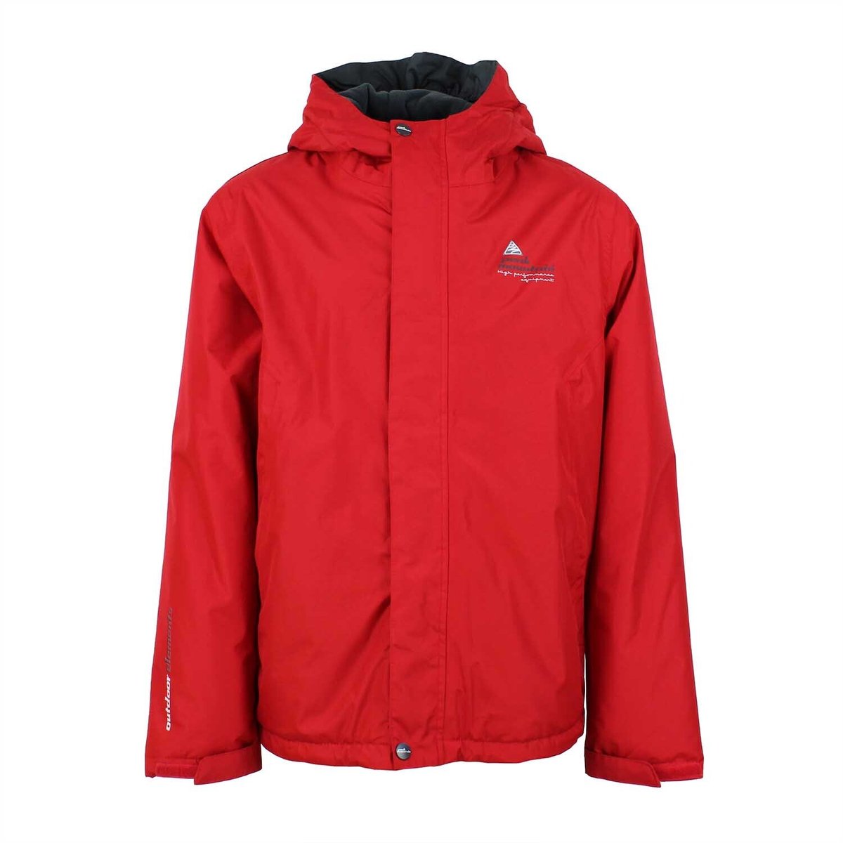 Waterdichte jas Peak Mountain Cajik Rood