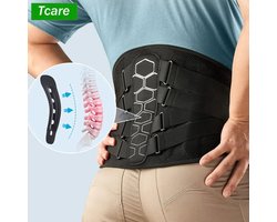 Rug Brace Serie - Steunband - Voor Rugpijn en Ischias - Met Zacht Kussen - Lichtgewicht Ondersteuning - Voor Volwassenen - Universeel Model