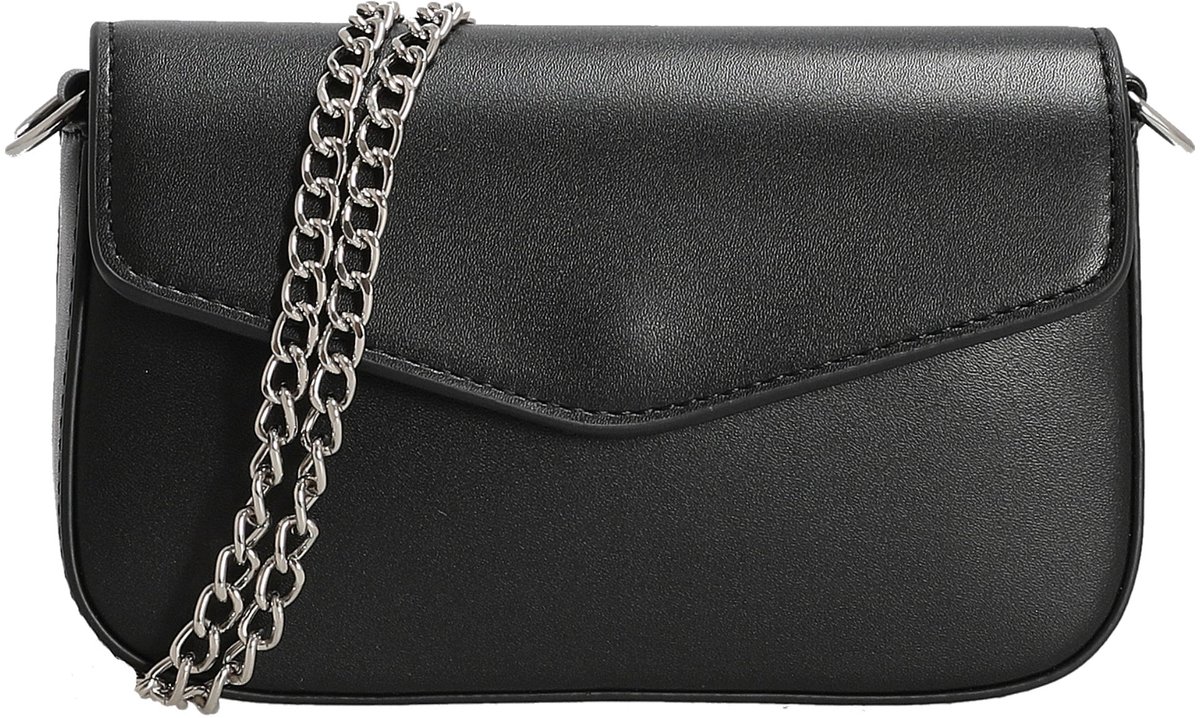 Seidenfelt Vanja Crossbody - Schoudertas 19 cm (schwarz)