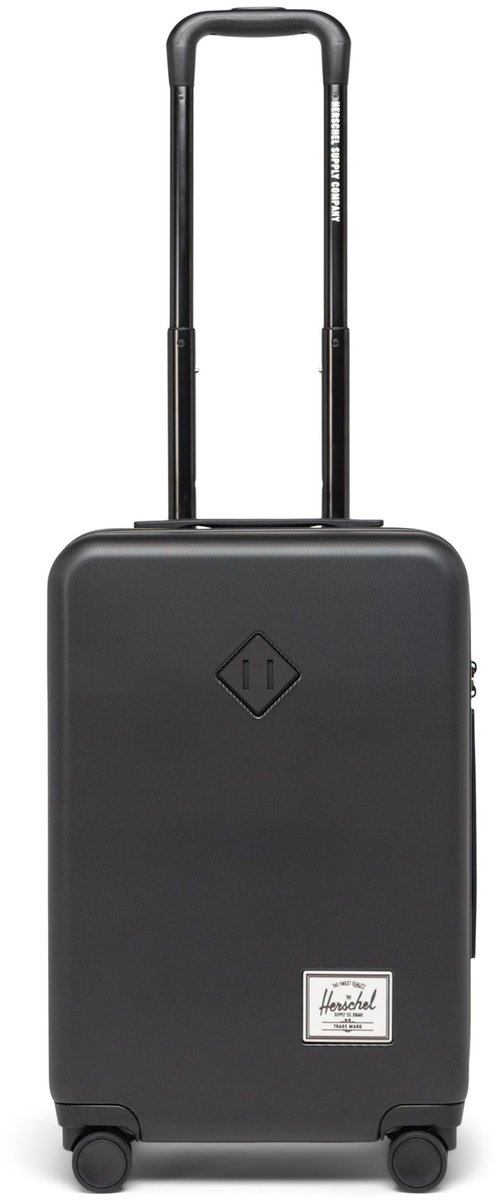 Herschel Heritage Hardshell - 4-wiel cabinekoffer 55 cm (black)