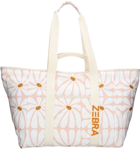 Pomelo Best dames handtas meerkleurig gestreept