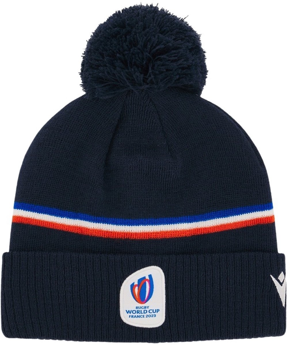Hoed met pompon Macron RWC France 2023