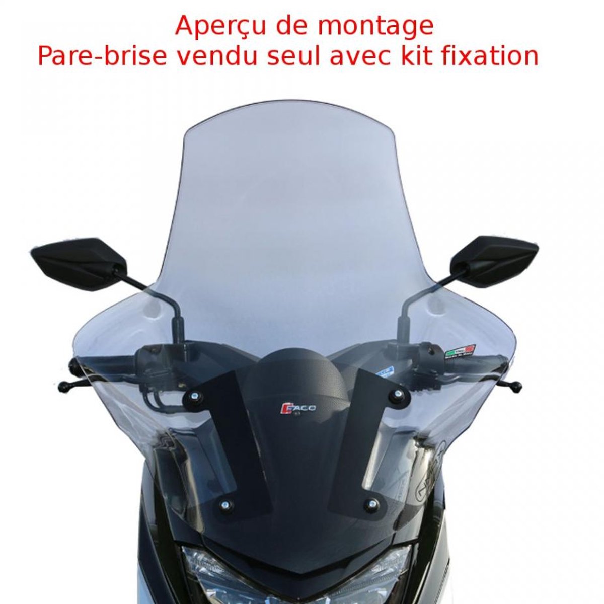 Pare brise Faco pour scooter Yamaha 125 Gpd A N-Max 2017 à 2019 23401 Neuf