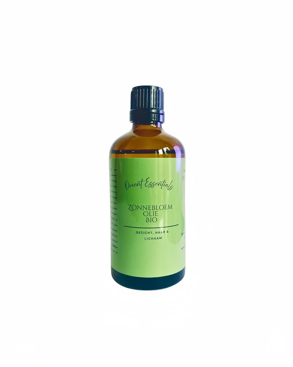 Zonnebloemolie Bio ( voor de huid en haar)