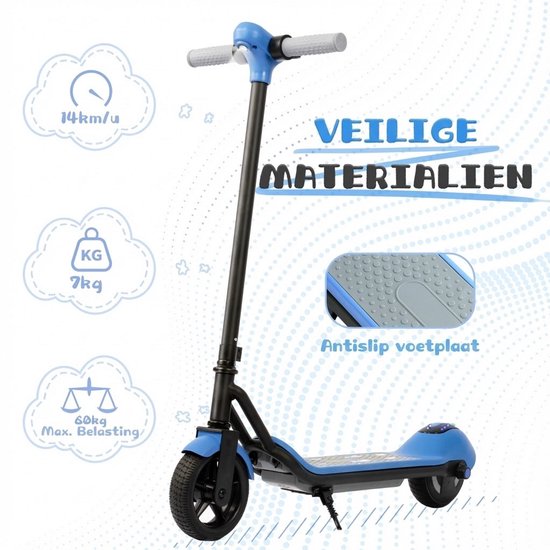 Elektrische Step Kind - Elektrische scooter voor kinderen- Bereik tot ...