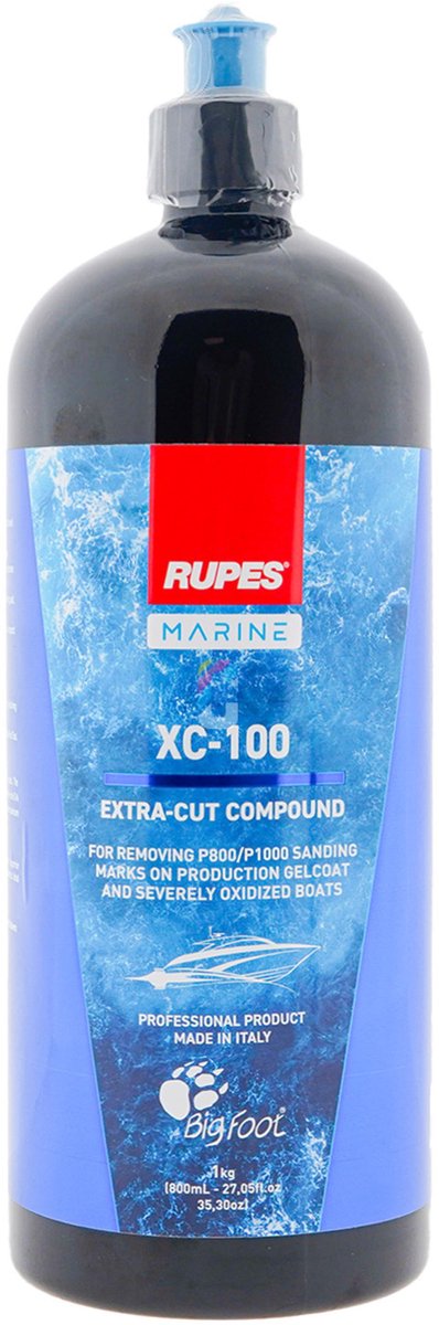 RUPES MARINE XC100 Extra Cut Polijstpasta 1 liter