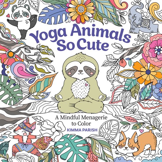 Yoga Animals So Cute - cover