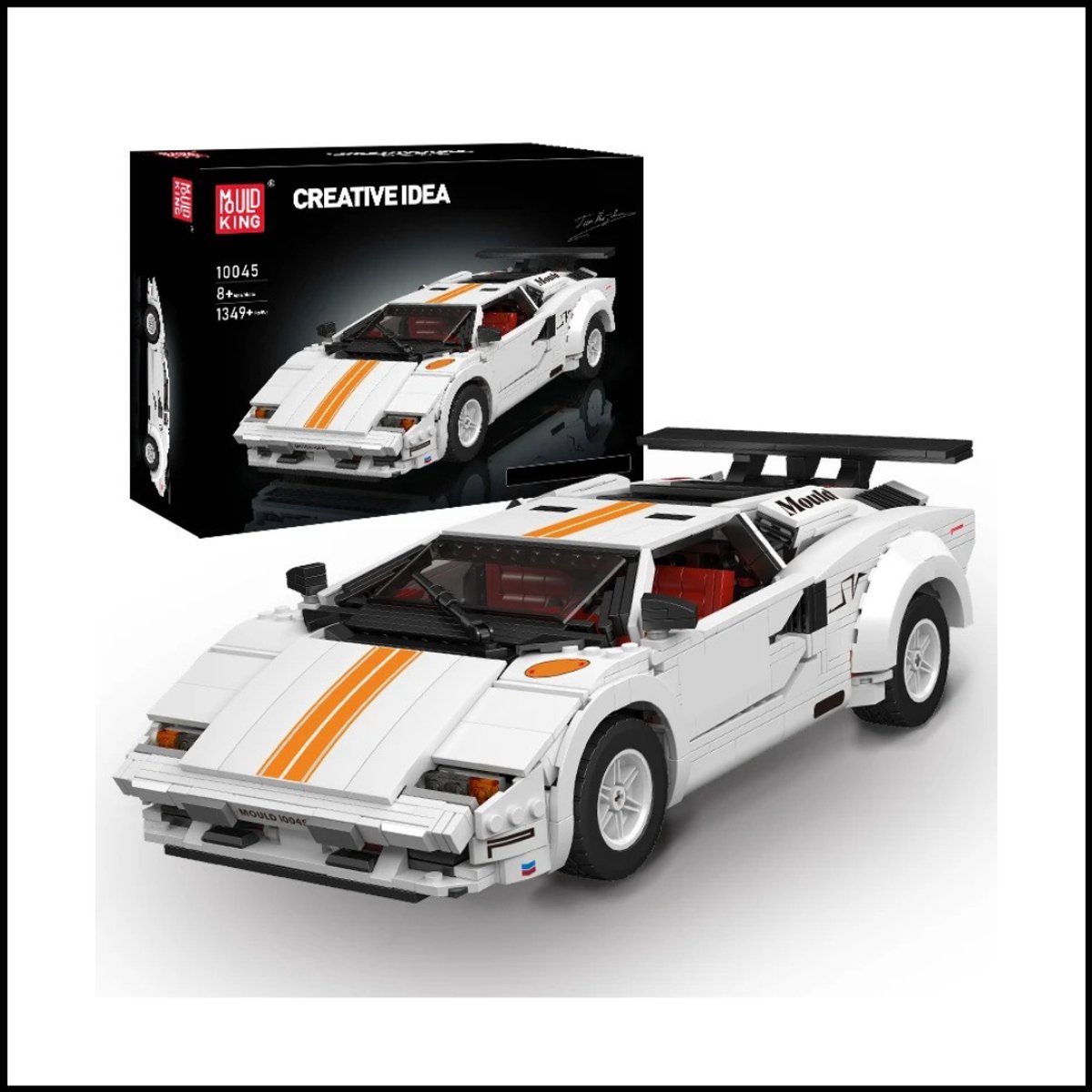 Technische Auto Speelgoed – MOC-82416 Countach Sport Racewagen – Educatief & Collectible Model – Kinderen Kerstcadeau