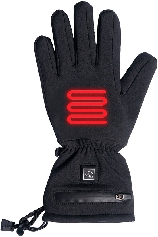 Gants d'équitation Hkm Keep Warm Style chauffants Zwart - S