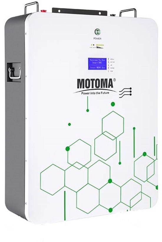 Thuisbatterij LiFePO4 10kWh 48V 200Ah 6000+ cycli zonne-energie opslag met intelligent BMS & parallelle aansluiting