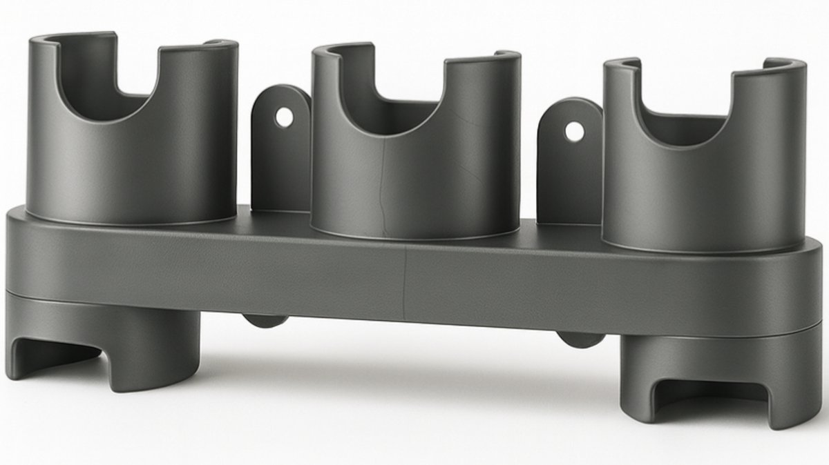 Accessoirehouder / Muurbeugel - Ophangsysteem geschikt voor Dyson V7, V8, V10, V11 en V15 stofzuigers Wall mount