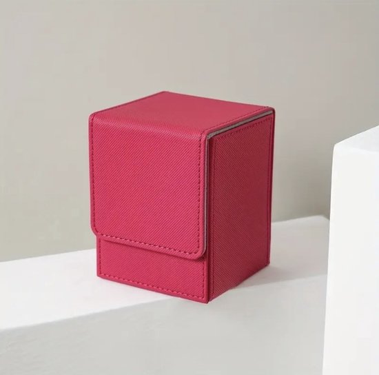 Mlikero Premium Magnetische Kaartenbox – Voor Meer Dan 100 Kaarten, Met 2 Scheidingswanden, Geschikt Voor MTG, Pokémon, Voetbal En Andere Verzamelkaarten