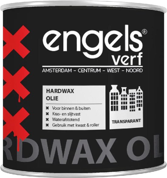 Engels hardwaxolie zijdeglans 0,5 ltr