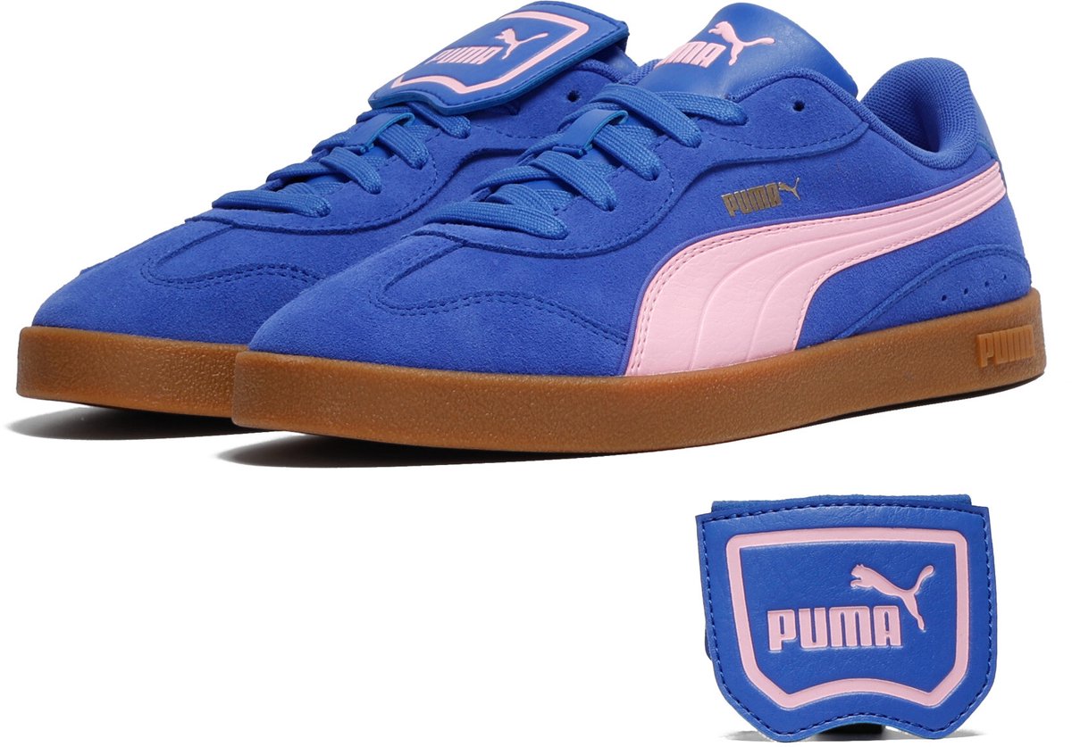 PUMA Puma Club Azura SD Dames Sneakers Royal Sapphire- Shimmer Roze