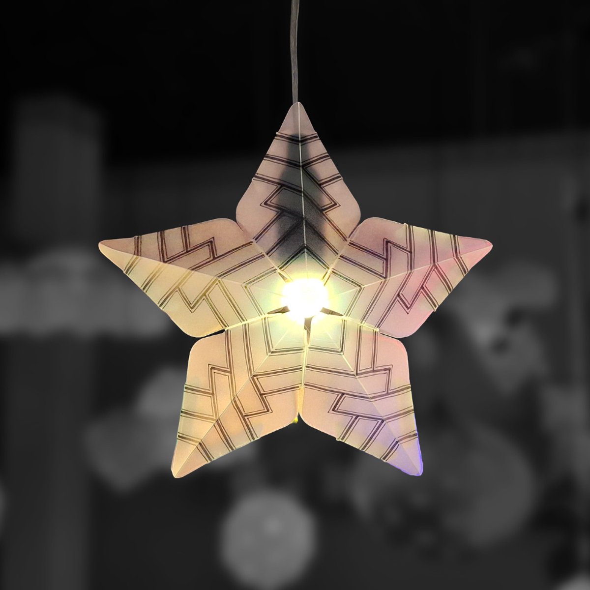 Sheedz lamp kerstster transparant creatieve decoratie voor LED.