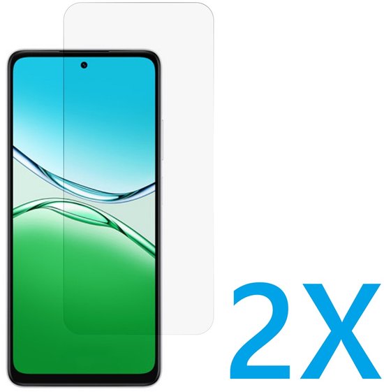 Vitre de protection Convient pour: OPPO A5 Pro 5G - 2x Protecteur d'écran - protecteur d'écran - verre - protection - verre de protection