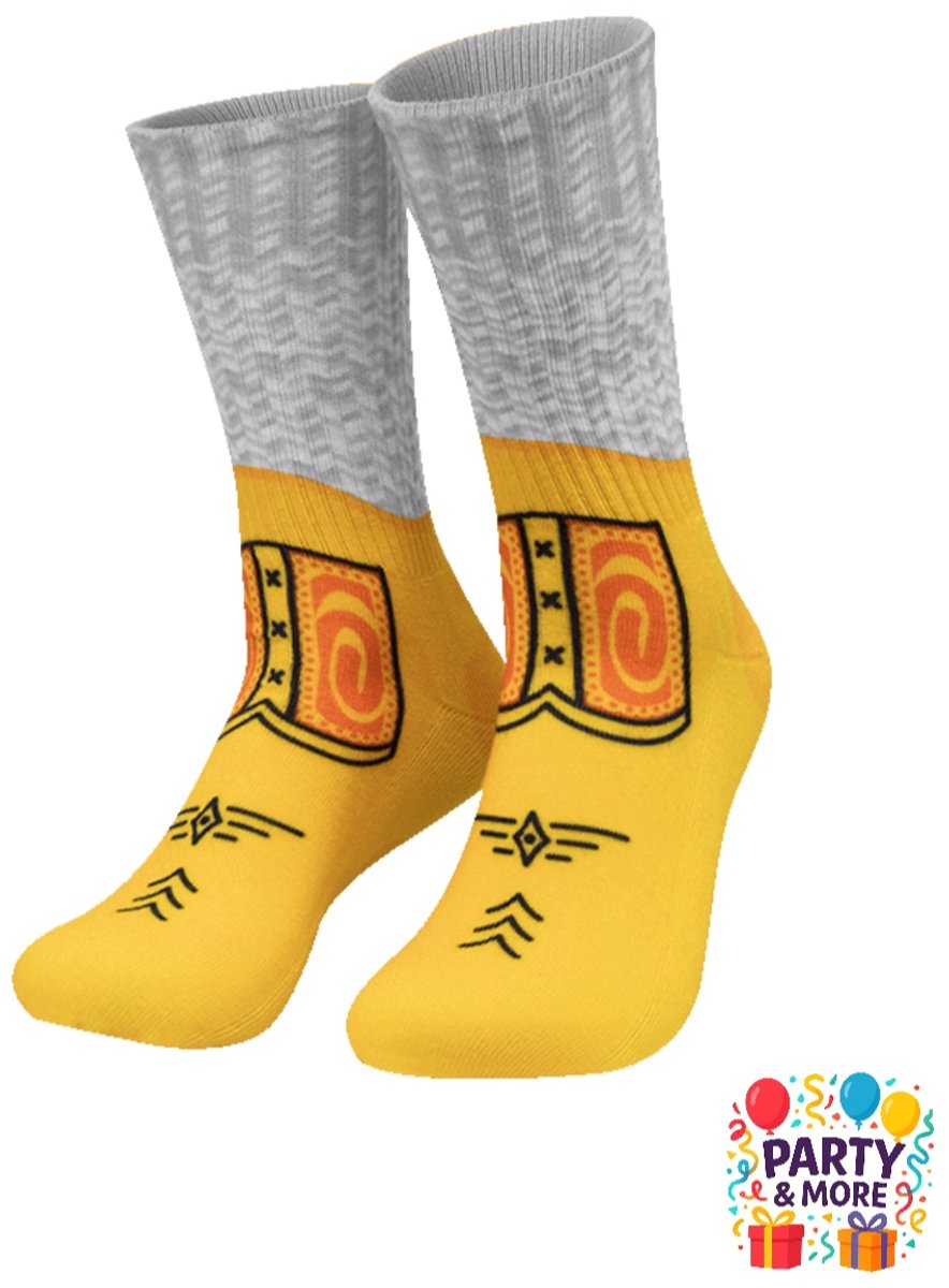 Silly socks – Wooden shoes - happy socks – funny socks – sokken – grappig