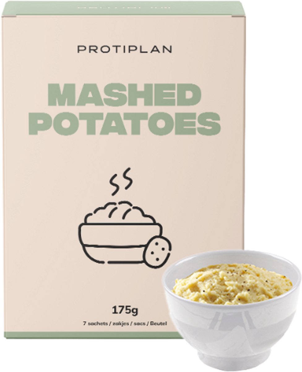Protiplan - Aardappelpuree - 7 x 25 g - Koolhydraatarm - Eiwitrijk