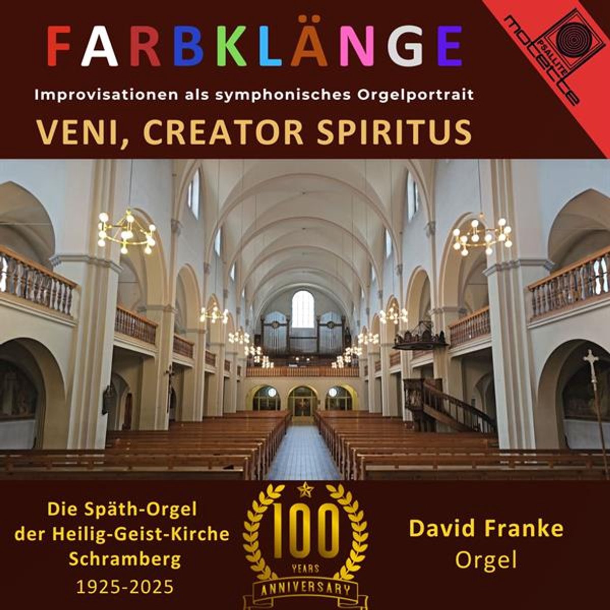 David Franke - Farbklänge - Veni, Creator Spiritus (100 Jahre Späth-Orgel, Schramberg) (CD)