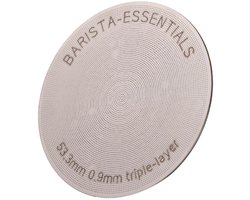 Puck Screen – 54 mm – Met Magneetje – Solid 3-Laags RVS (<1.0 mm) - Espresso