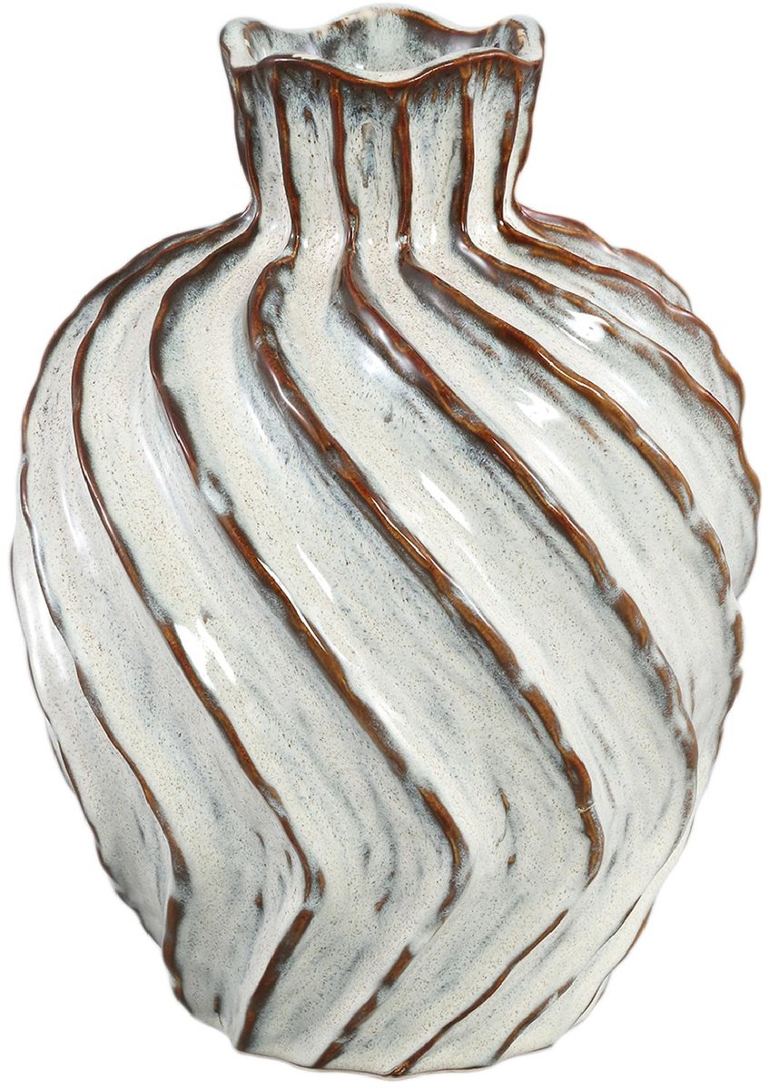 PTMD - Vaas Marel - Wit - 24x24x33cm