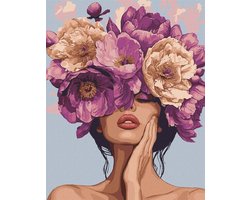 Schilderen op Nummer voor Volwassenen met Lijst - Eenvoudige Acrylverf Set