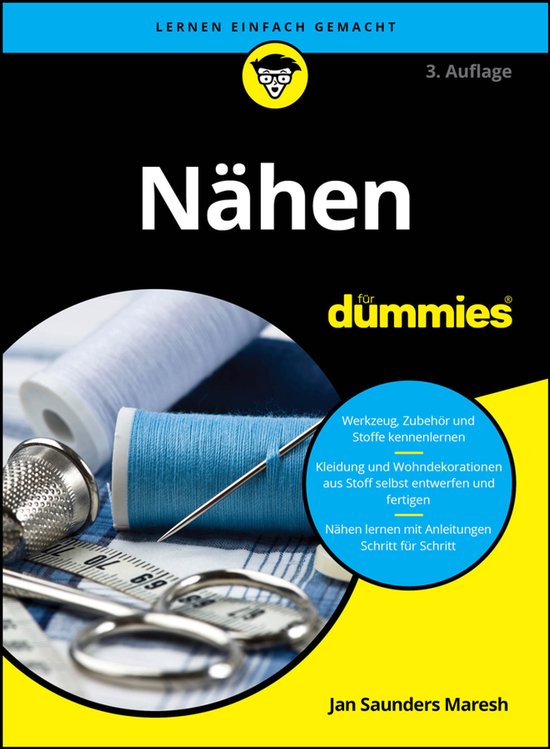 Für Dummies- Nähen für Dummies - cover