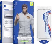 BLUEO Glasfolie - Screenprotector Geschikt voor iPhone 17 Pro / 17 / 16 Pro - met Installatie Kit