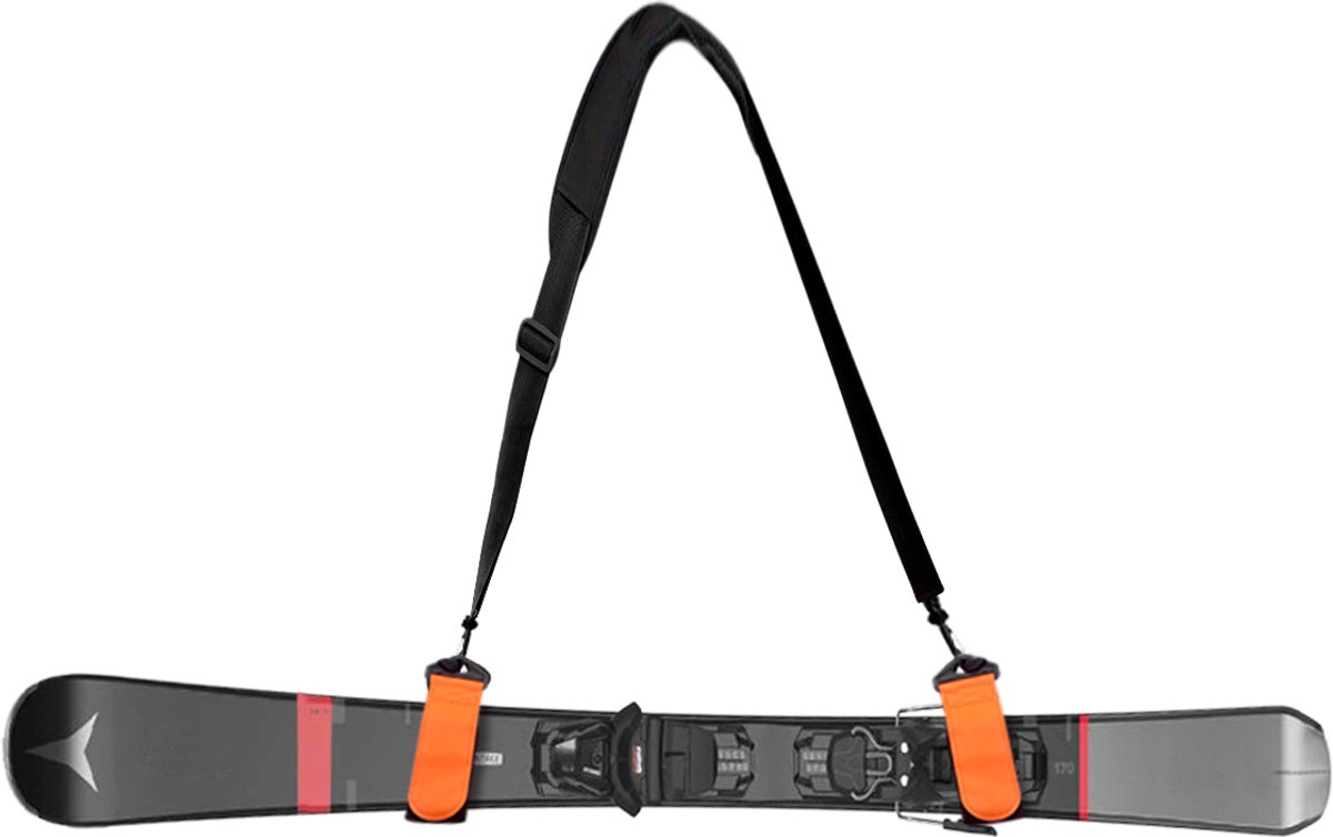 Kavna Skidrager - Draagband voor Ski's - Verstelbare Ski Binder - Accessoires Wintersport