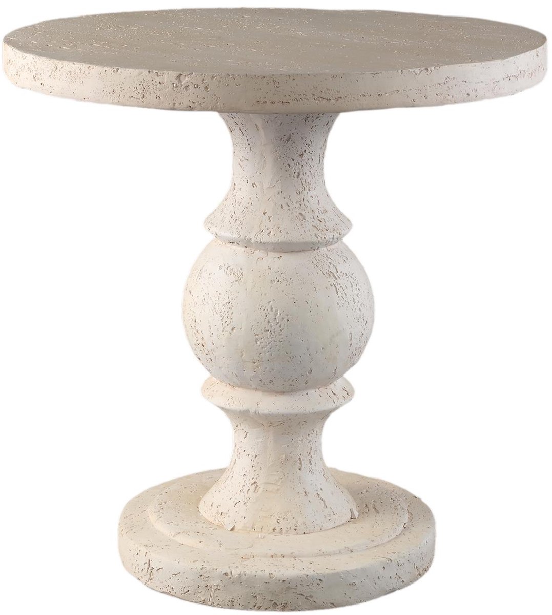 PTMD Bijzettafel Muza - Beige - 56.5x56.5x56cm