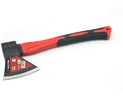 Alpha Omega® - Handbijl 600 gram - Anti Slip Handgreep - Voor Hout Hakwerk Kamperen en Tuinonderhoud