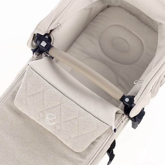 Jane Micro Kinderwagen-reiswieg (Sand) van Merkloos — afbeelding 4