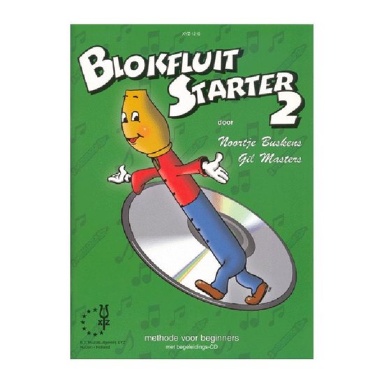 Blokfluit Starter 2 (Boek + CD) - cover