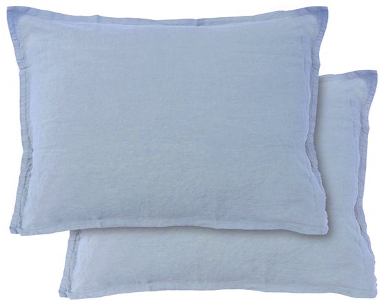 Matt & rose kussensloop Linnen Karamel set 2 stuks 50x70 100% Linnen