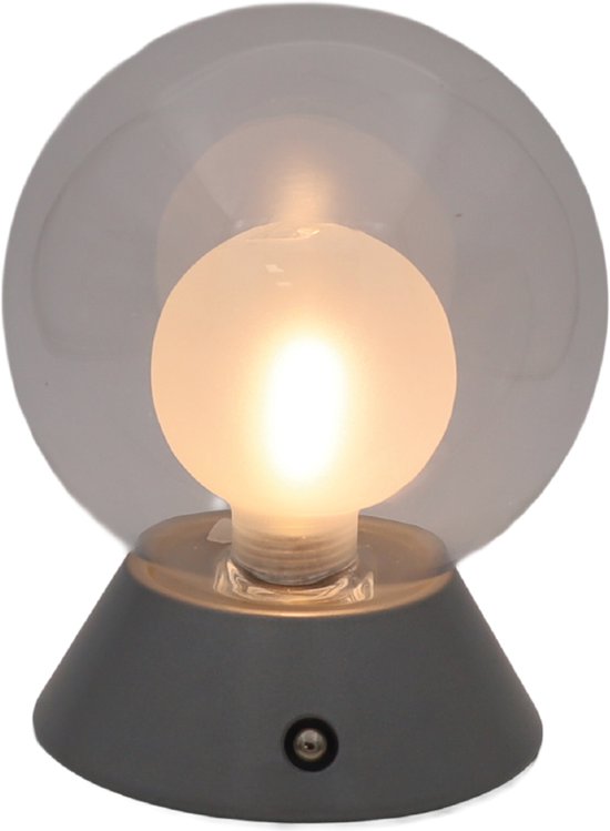 Bureaulamp 'Design' LED Op Accu Oranje kopen | Dimbare Tafellamp & Wandlamp met Kleurstanden | Chique Living