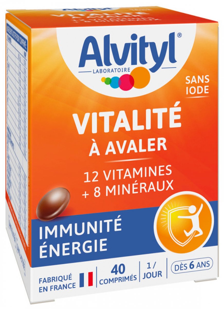 Alvityl Vitality 40 Slikbare Tabletten