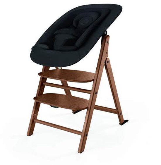 Cybex Click & Fold 4 In 1 - Kinderstoel - All Natural Dark — afbeelding 3