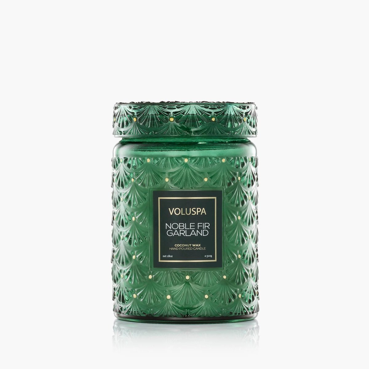 Voluspa Noble Fir Garland Large Jar Candle