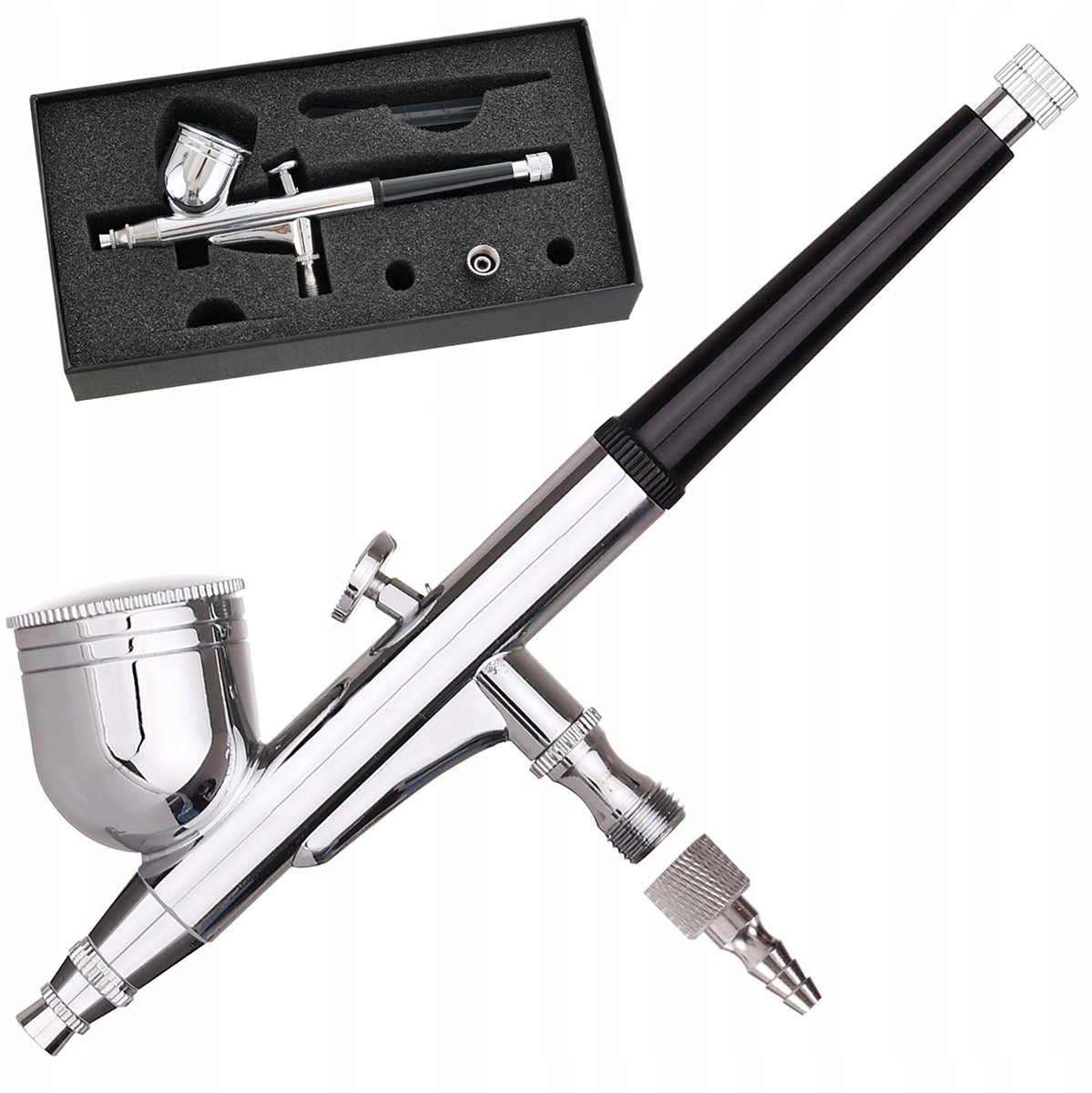 Aerograaf ABR-09 met 0,3mm spuitmond voor modelbouw