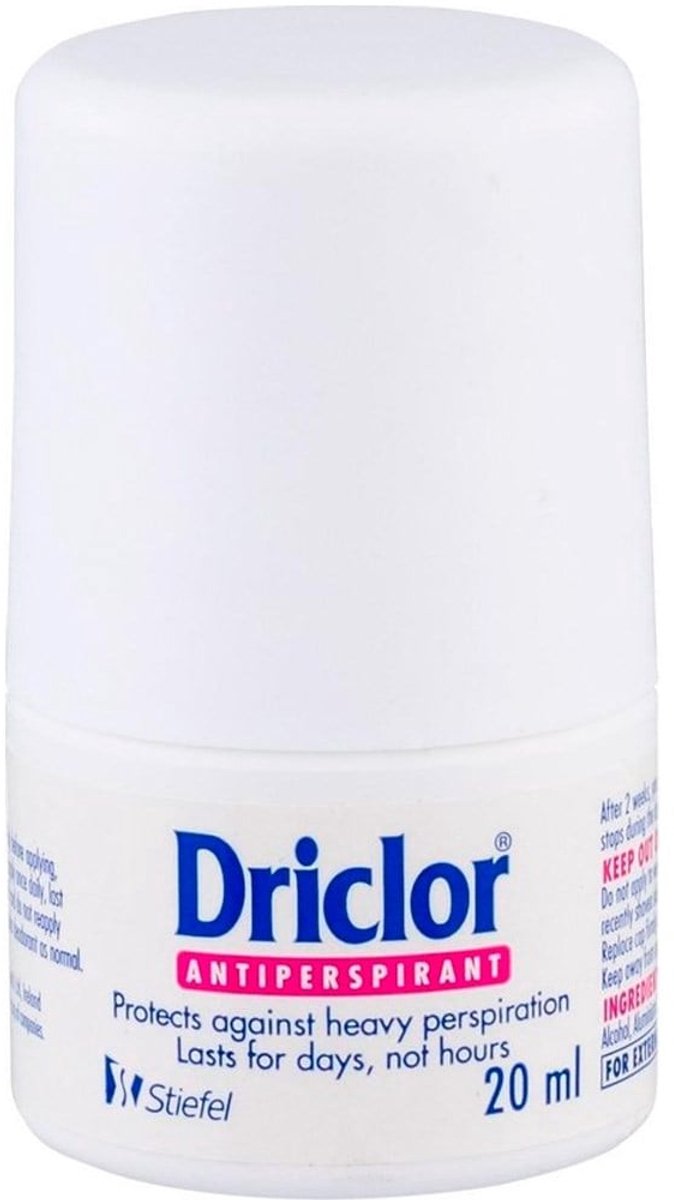 Driclor Antiperspirant Roll On Applicator 20ml